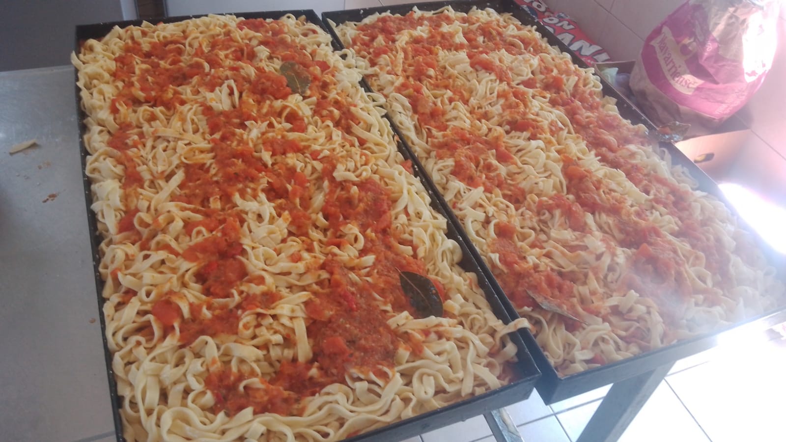 Pastas amasadas a mano